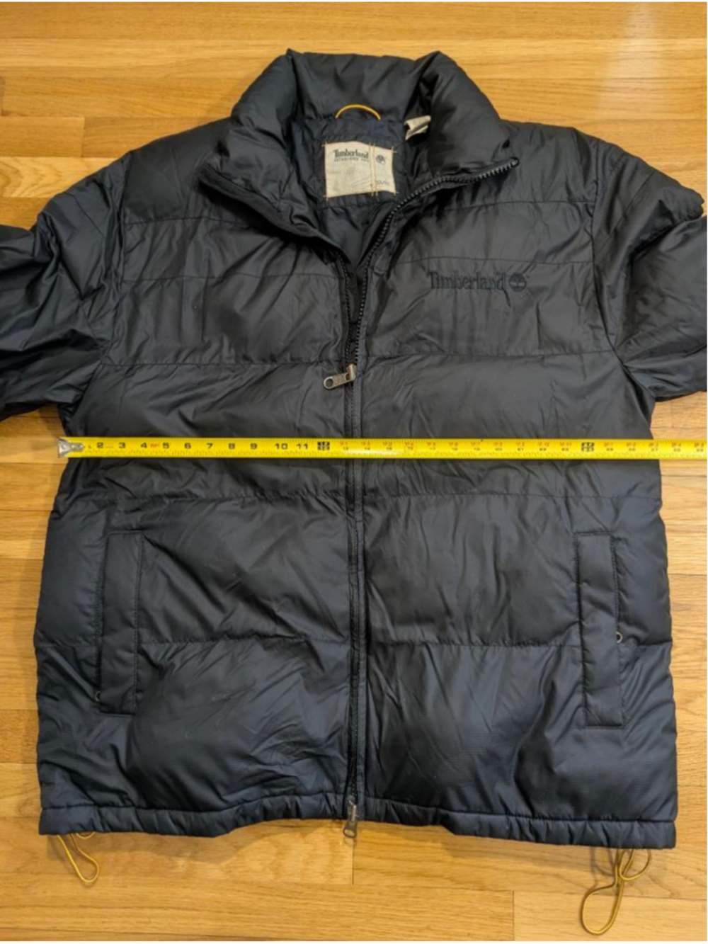 Timberland Black Puffer Jacket Large - Picture 9 of 15